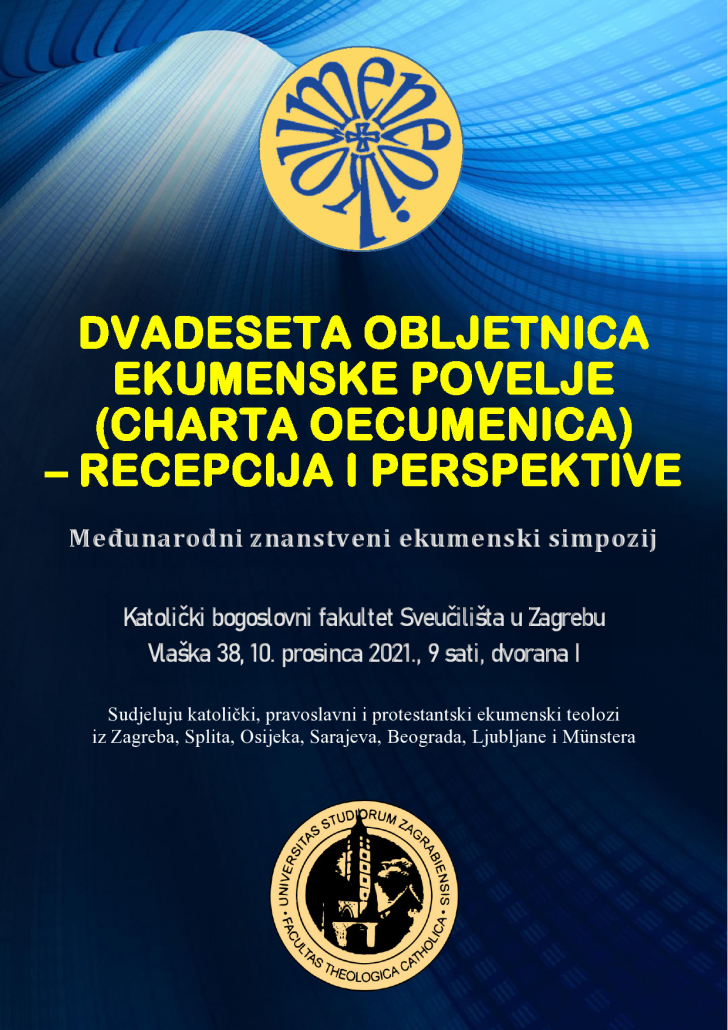 Međunarodni znanstveni ekumenski simpozij „Dvadeseta obljetnica Ekumenske povelje (Charta oecumenica) – recepcija i perspektive“
